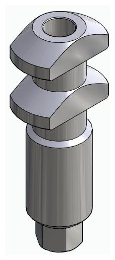 BIONIKA BIOLEVEL, Mintavételi fej, nyitott kanálhoz, uniform, pozicionált