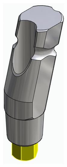 BIONIKA BIOLEVEL, Mintavételi fej, zárt kanálhoz, ferde, A-típus