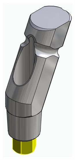 BIONIKA BIOLEVEL, Mintavételi fej, zárt kanálhoz, ferde, A-típus