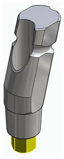 BIONIKA BIOLEVEL, Mintavételi fej, zárt kanálhoz, ferde, B-típus