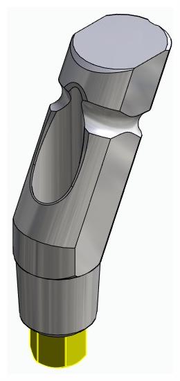 BIONIKA BIOLEVEL, Mintavételi fej, zárt kanálhoz, ferde, B-típus