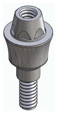BIONIKA BIOLEVEL, Multi-unit fej, egyenes, becsavarható, LT2.7, keskeny, M1.6