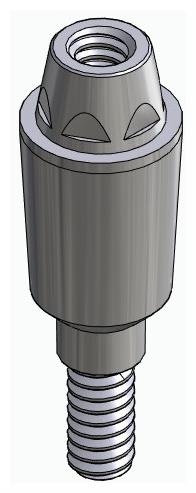 BIONIKA BIOLEVEL, Multi-unit fej, egyenes, becsavarható, LT2.7, keskeny, M1.6