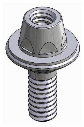 BIONIKA BIOLEVEL, Multi-unit fej, egyenes, becsavarható, LT2.7, keskeny, M1.6