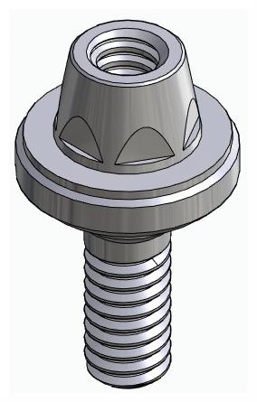 BIONIKA BIOLEVEL, Multi-unit fej, egyenes, becsavarható, LT2.7, keskeny, M1.6