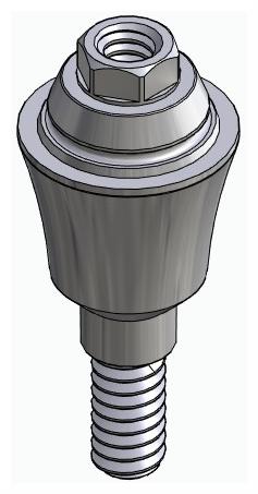 BIONIKA BIOLEVEL, Multi-unit fej, egyenes, becsavarható, LT2, széles, M1.4