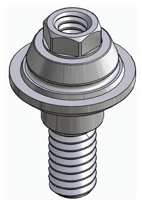 BIONIKA BIOLEVEL, Multi-unit fej, egyenes, becsavarható, LT2, széles, M1.4