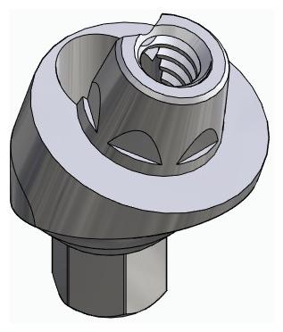 BIONIKA BIOLEVEL, Multi-unit fej, ferde, pozicionált, LT2.7, keskeny, M1.6, A-típus