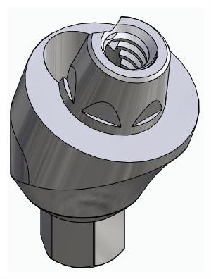BIONIKA BIOLEVEL, Multi-unit fej, ferde, pozicionált, LT2.7, keskeny, M1.6, A-típus