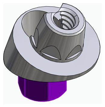 BIONIKA BIOLEVEL, Multi-unit fej, ferde, pozicionált, LT2.7, keskeny, M1.6, A-típus