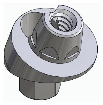 BIONIKA BIOLEVEL, Multi-unit fej, ferde, pozicionált, LT2.7, keskeny, M1.6, B-típus