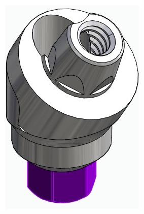 BIONIKA BIOLEVEL, Multi-unit fej, ferde, pozicionált, LT2.7, keskeny, M1.6, B-típus