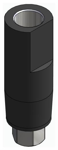 BIONIKA BIOLEVEL, Scanbody fej, átmenőcsavaros, pozicionált, keskeny