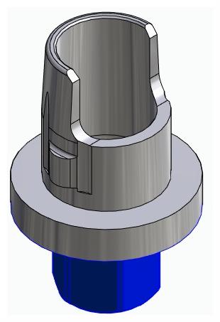 BIONIKA BIOPLANT, Flexi bázis, implant szintű, pozicionált, A-típus
