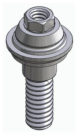 BIONIKA BIOPLANT, Multi-unit fej, egyenes, becsavarható, LT2, széles, M1.4