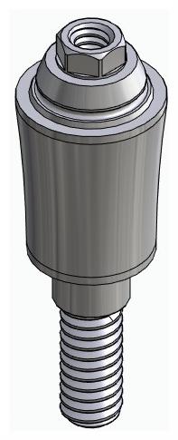BIONIKA BIOPLANT, Multi-unit fej, egyenes, becsavarható, LT2, széles, M1.4