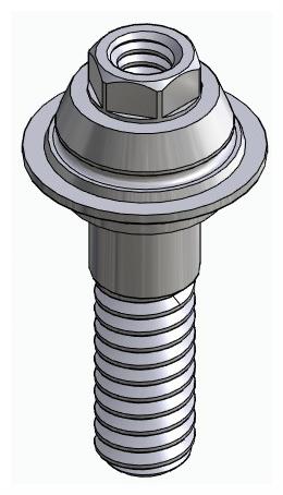 BIONIKA BIOPLANT, Multi-unit fej, egyenes, becsavarható, LT2, széles, M1.4