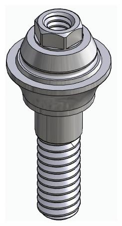 BIONIKA BIOPLANT, Multi-unit fej, egyenes, becsavarható, LT2, széles, M1.4
