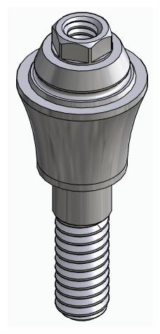 BIONIKA BIOPLANT, Multi-unit fej, egyenes, becsavarható, LT2, széles, M1.4