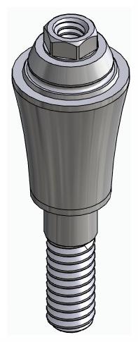 BIONIKA BIOPLANT, Multi-unit fej, egyenes, becsavarható, LT2, széles, M1.4