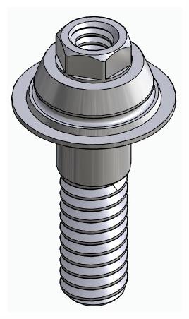 BIONIKA BIOPLANT, Multi-unit fej, egyenes, becsavarható, LT2, széles, M1.4