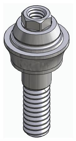 BIONIKA BIOPLANT, Multi-unit fej, egyenes, becsavarható, LT2, széles, M1.4
