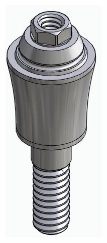 BIONIKA BIOPLANT, Multi-unit fej, egyenes, becsavarható, LT2, széles, M1.4