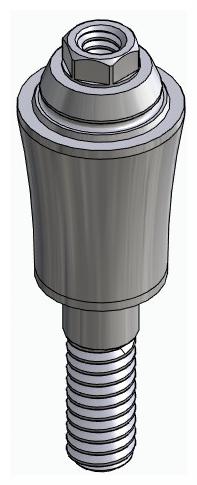 BIONIKA BIOPLANT, Multi-unit fej, egyenes, becsavarható, LT2, széles, M1.4