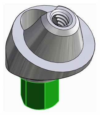 BIONIKA BIOPLANT, Multi-unit fej, ferde, pozicionált, LT2, széles, M1.4, A-típus