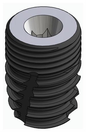 BIONIKA CORTICAL, Implantátum