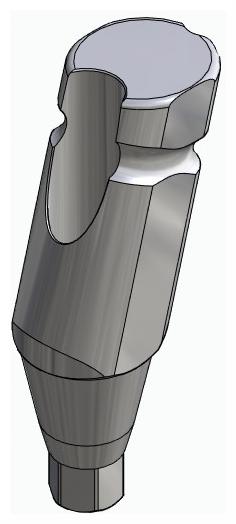 BIONIKA CORTICAL, Mintavételi fej, zárt kanálhoz, ferde, B-típus