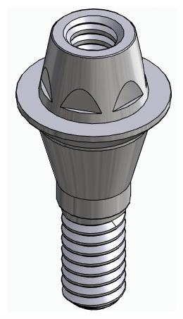 BIONIKA CORTICAL, Multi-unit fej, egyenes, becsavarható, LT2.7, keskeny, M1.6