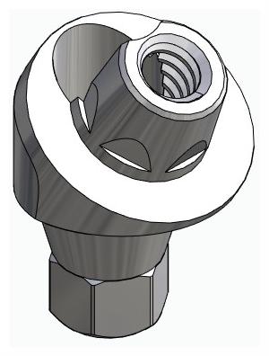 BIONIKA CORTICAL, Multi-unit fej, ferde, pozicionált, LT2.7, keskeny, M1.6, B-típus