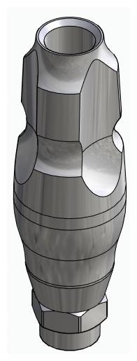 BIONIKA ECOPLANT, Mintavételi fej, zárt kanálhoz, uniform, pozicionált