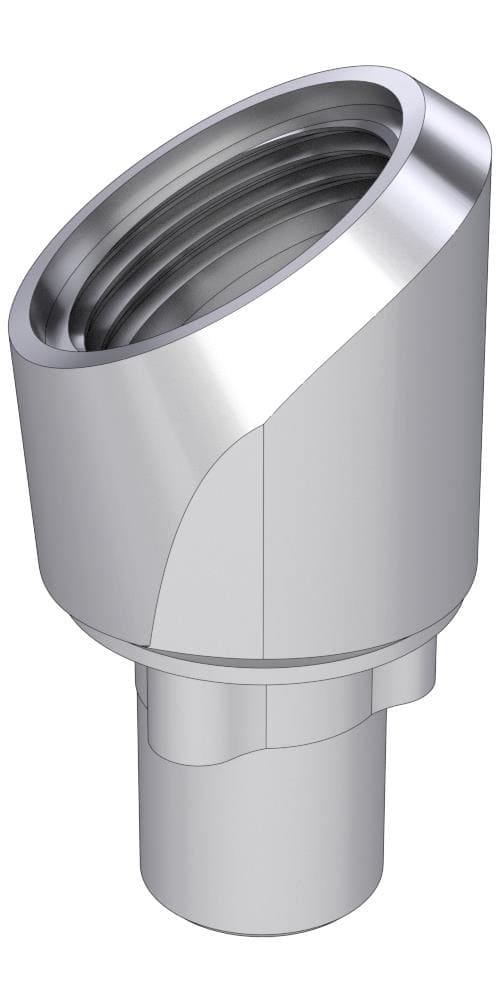 RP Multi-unit fej csésze ferde 30°, A-típus, Átmérő: 4.3 mm, Sulkus: 3.0 mm