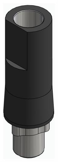 BIONIKA RP, Scanbody fej, átmenőcsavaros, pozicionált, keskeny