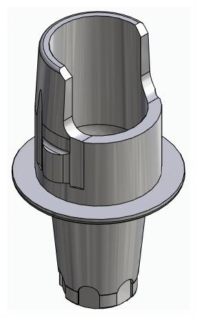 BIONIKA CX, Flexi bázis, implant szintű, pozicionált, A-típus