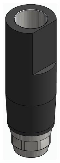 BIONIKA ST, Scanbody fej, átmenőcsavaros, pozicionált, keskeny