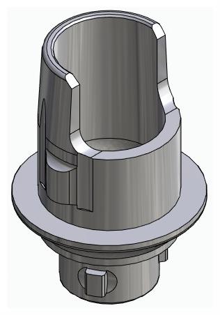BIONIKA CORTILOG PCL, Flexi bázis, implant szintű, pozicionált, A-típus