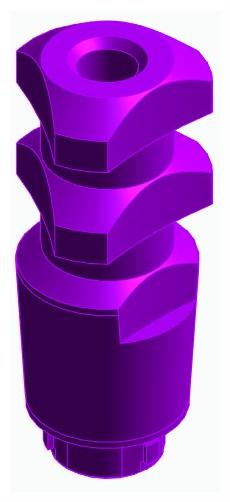 CORTILOG PCL, Mintavételi fej, nyitott kanálhoz, uniform, pozicionált