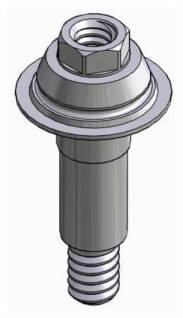 CORTILOG PCL, Multi-unit fej, egyenes, becsavarható, LT2, széles, M1.4