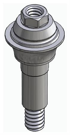 CORTILOG PCL, Multi-unit fej, egyenes, becsavarható, LT2, széles, M1.4