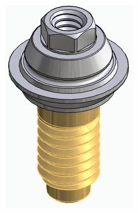 CORTILOG PCL, Multi-unit fej, egyenes, becsavarható, LT2, széles, M1.4