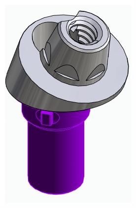CORTILOG PCL, Multi-unit fej, ferde, pozicionált, LT2.7, keskeny, M1.6, A-típus