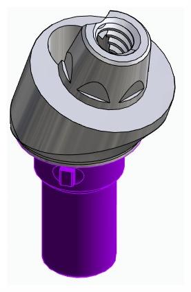 CORTILOG PCL, Multi-unit fej, ferde, pozicionált, LT2.7, keskeny, M1.6, A-típus
