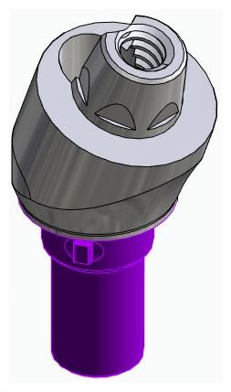 CORTILOG PCL, Multi-unit fej, ferde, pozicionált, LT2.7, keskeny, M1.6, A-típus