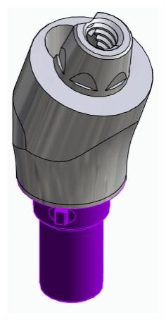 CORTILOG PCL, Multi-unit fej, ferde, pozicionált, LT2.7, keskeny, M1.6, A-típus