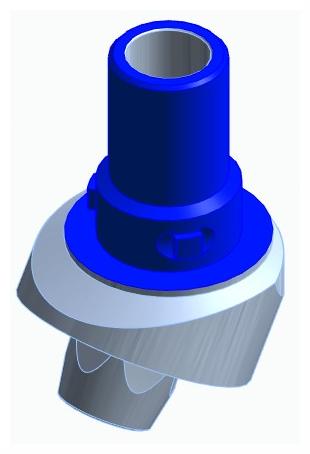 CORTILOG PCL, Multi-unit fej, ferde, pozicionált, LT2.7, keskeny, M1.6, A-típus