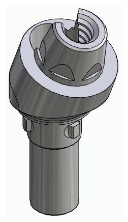 CORTILOG PCL, Multi-unit fej, ferde, pozicionált, LT2.7, keskeny, M1.6, B-típus