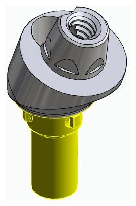 CORTILOG PCL, Multi-unit fej, ferde, pozicionált, LT2.7, keskeny, M1.6, B-típus
